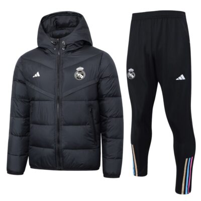 Real Madrid 24/25 Hooded Puffer Jacket Suit