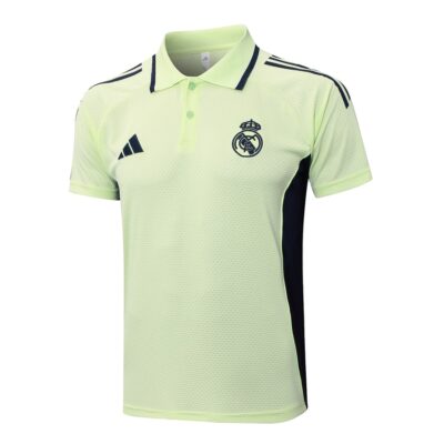 Alternative view of Real Madrid Polo + Pants 2025 2026 Light Green Training Tracksuit