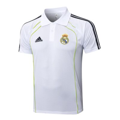 Alternative view of Real Madrid Polo + Pants Training Tracksuit 2025 2026 White