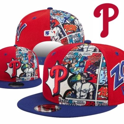 Red/Royal 2025 MLB Diamond Hero Edition Snapback Hat