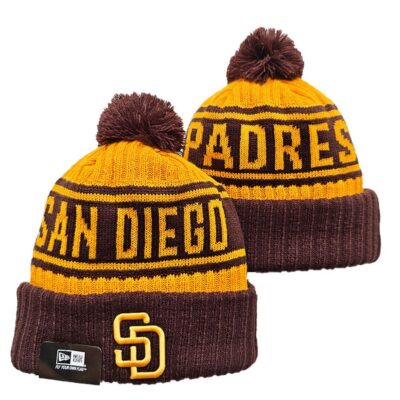 San Diego Padres Cuffed Knit Hat with Pom