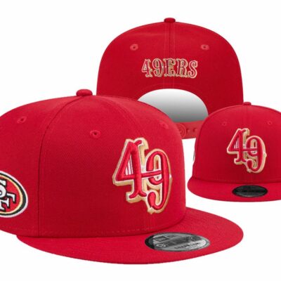 San Francisco 49ers Snapback Hat Limited Embroidered Cap For Fans
