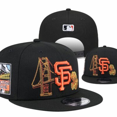 San Francisco Giants Snapback Hat Limited Embroidered Cap For Fans