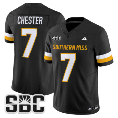 Southern Miss Golden Eagles 2025 Vapor Limited Jersey - Black Carl Chester