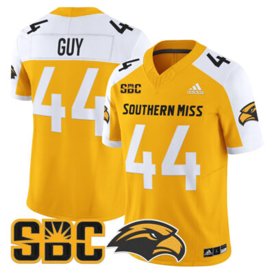 Southern Miss Golden Eagles 2025 Vapor Limited Jersey - Gold Alternate Ray Guy
