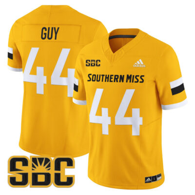 Southern Miss Golden Eagles 2025 Vapor Limited Jersey - Gold Ray Guy