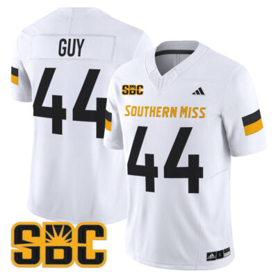 Southern Miss Golden Eagles 2025 Vapor Limited Jersey - White Ray Guy