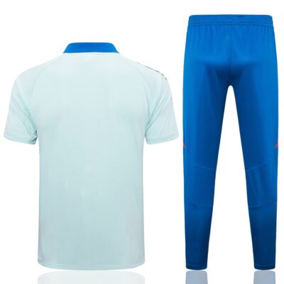 Spain Polo + Pants 2024 2025 White Training Tracksuit - Image 4