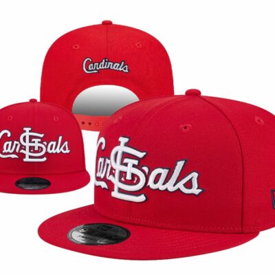 St. Louis Cardinals Snapback Hat Limited Embroidered Cap For Fans