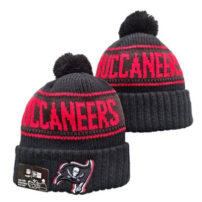 Tampa Bay Buccaneers Cuffed Knit Hat with Pom