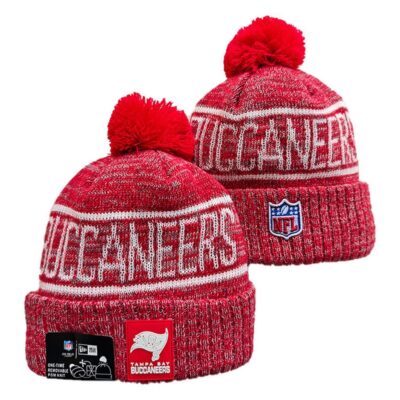 Tampa Bay Buccaneers Cuffed Knit Hat with Pom