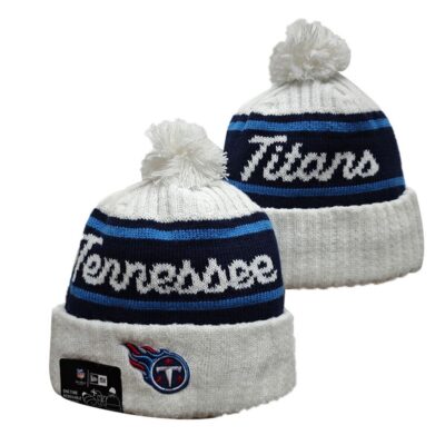 Tennessee Titans Cuffed Knit Hat with Pom