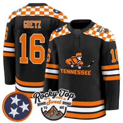 Tennessee Volunteers 2025/26 Premium Jersey - Black James Goetz