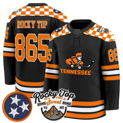 Tennessee Volunteers 2025/26 Premium Jersey - Black Rocky Top 865