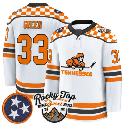 Tennessee Volunteers 2025/26 Premium Jersey - White Patrick Green