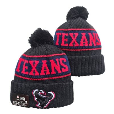 Texas Longhorns Cuffed Knit Hat with Pom