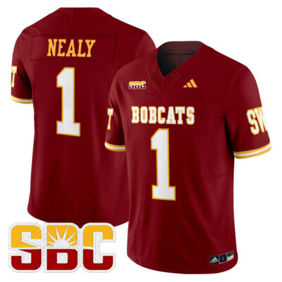 Texas State Bobcats 2025 Vapor Limited Jersey - Maroon Limited Barrick Nealy