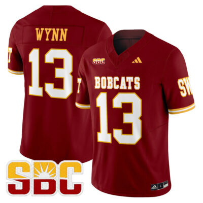 Texas State Bobcats 2025 Vapor Limited Jersey - Maroon Limited Spergon Wynn
