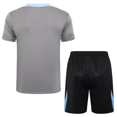 Tottenham 2024 2025 Grey Short Shirt Set - Image 4