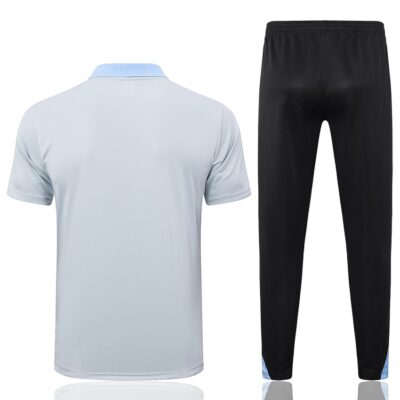 Tottenham Polo + Pants 2024 2025 White Training Tracksuit - Image 4