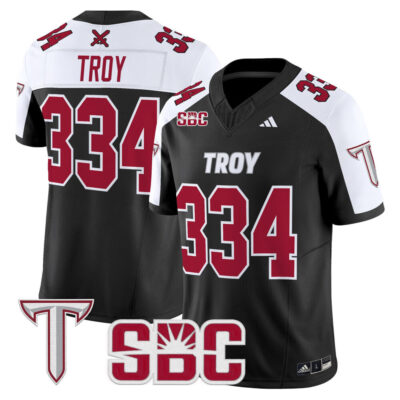 Troy Trojans 2025 Vapor Limited Jersey - Black Alternate Troy 334