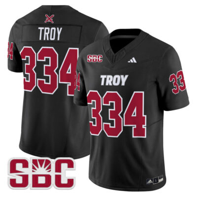Troy Trojans 2025 Vapor Limited Jersey - Black Troy 334