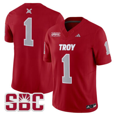 Troy Trojans 2025 Vapor Limited Jersey - Cardinal #1 Team
