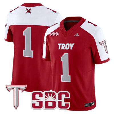 Troy Trojans 2025 Vapor Limited Jersey - Cardinal Alternate #1 Team