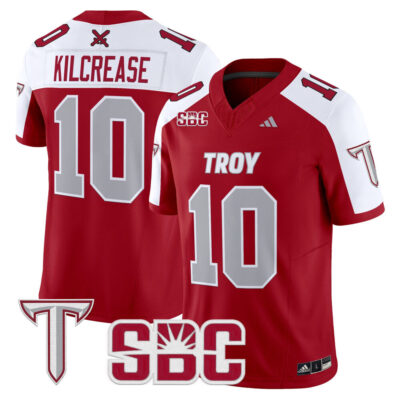 Troy Trojans 2025 Vapor Limited Jersey - Cardinal Alternate Tucker Kilcrease