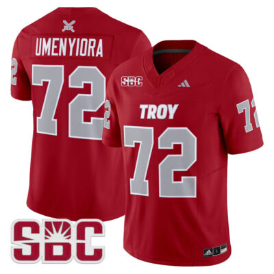 Troy Trojans 2025 Vapor Limited Jersey - Cardinal Osi Umenyiora