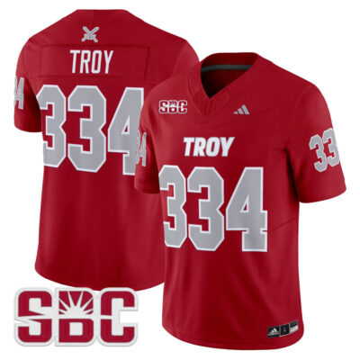 Troy Trojans 2025 Vapor Limited Jersey - Cardinal Troy 334