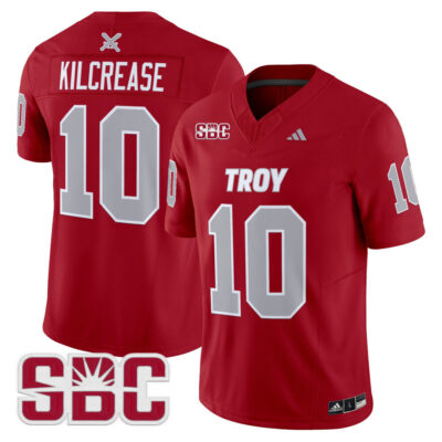 Troy Trojans 2025 Vapor Limited Jersey - Cardinal Tucker Kilcrease