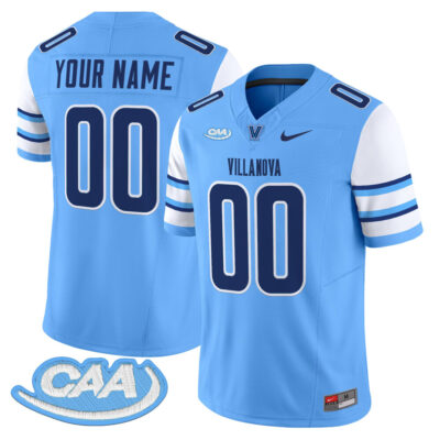 Villanova Wildcats 2025 Vapor Limited Custom Jersey - Light Blue