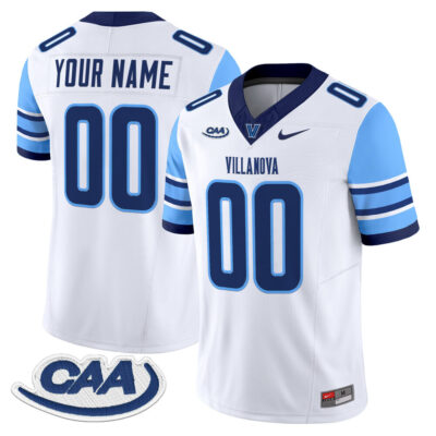 Villanova Wildcats 2025 Vapor Limited Custom Jersey - White