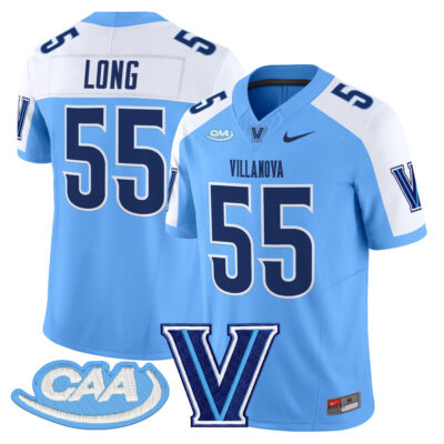 Villanova Wildcats 2025 Vapor Limited Jersey - Light Blue Alternate Howie Long