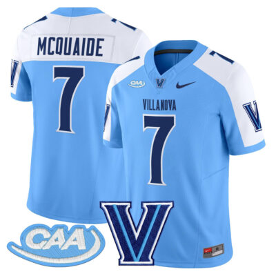 Villanova Wildcats 2025 Vapor Limited Jersey - Light Blue Alternate Pat McQuaide