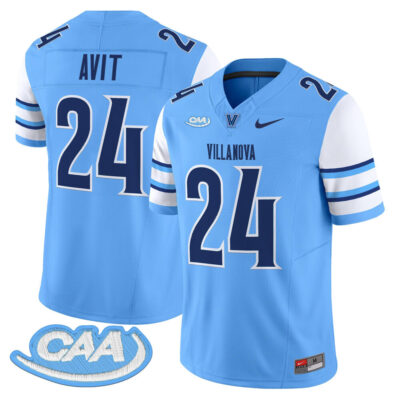 Villanova Wildcats 2025 Vapor Limited Jersey - Light Blue David Avit