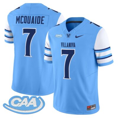 Villanova Wildcats 2025 Vapor Limited Jersey - Light Blue Pat McQuaide