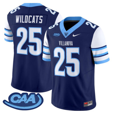 Villanova Wildcats 2025 Vapor Limited Jersey - Navy #25 Wildcats