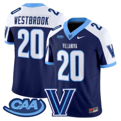 Villanova Wildcats 2025 Vapor Limited Jersey - Navy Alternate Brian Westbrook