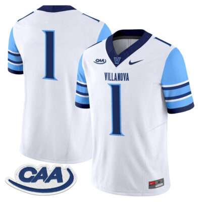 Villanova Wildcats 2025 Vapor Limited Jersey - White #1 Team