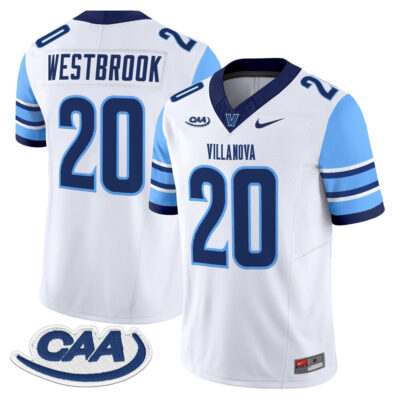 Villanova Wildcats 2025 Vapor Limited Jersey - White Brian Westbrook
