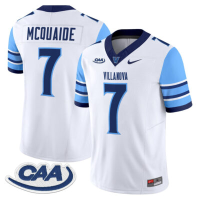 Villanova Wildcats 2025 Vapor Limited Jersey - White Pat McQuaide