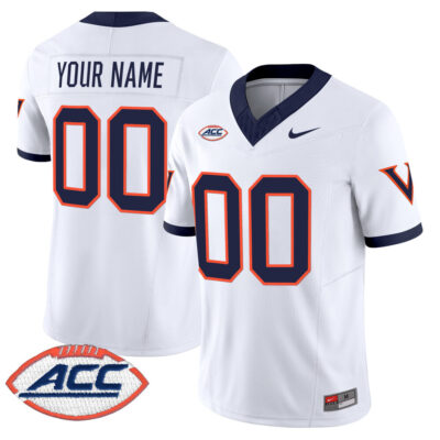 Virginia Cavaliers 1995 Throwbacks Vapor Limited Custom Jersey - White