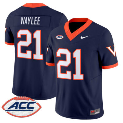 Virginia Cavaliers 1995 Throwbacks Vapor Limited Jersey - Navy Harrison Waylee