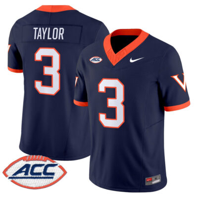 Virginia Cavaliers 1995 Throwbacks Vapor Limited Jersey - Navy J'Mari Taylor