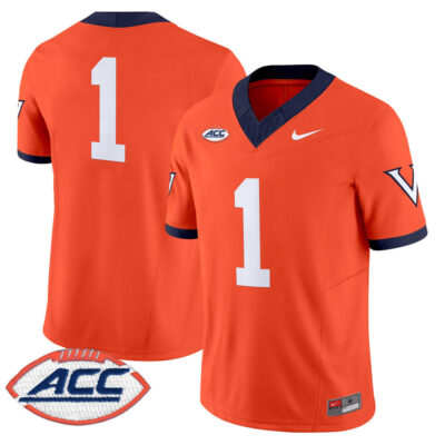 Virginia Cavaliers 1995 Throwbacks Vapor Limited Jersey - Orange #1 Team