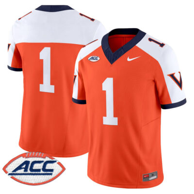 Virginia Cavaliers 1995 Throwbacks Vapor Limited Jersey - Orange Alternate #1 Team
