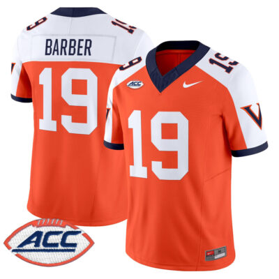Virginia Cavaliers 1995 Throwbacks Vapor Limited Jersey - Orange Alternate Ronde Barber