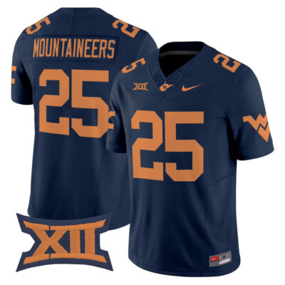 Virginia Mountaineers 1965 Throwback Vapor Limited Jersey - #25 Mountaineers